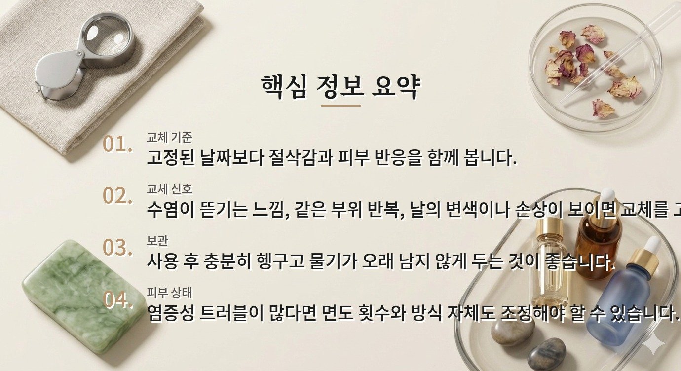 면도날 얼마나 자주 바꿔야 할까? 턱 트러블이 반복될 때 교체 시점 보는 법 비교 가이드