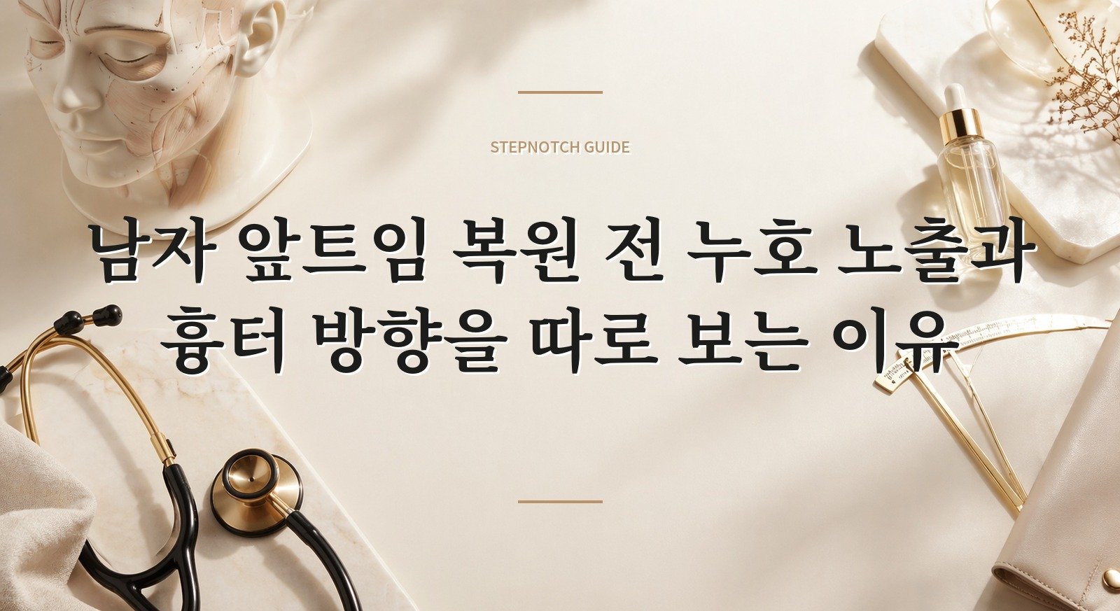남자 앞트임 복원 전 누호 노출과 흉터 방향을 따로 보는 이유 핵심 정보