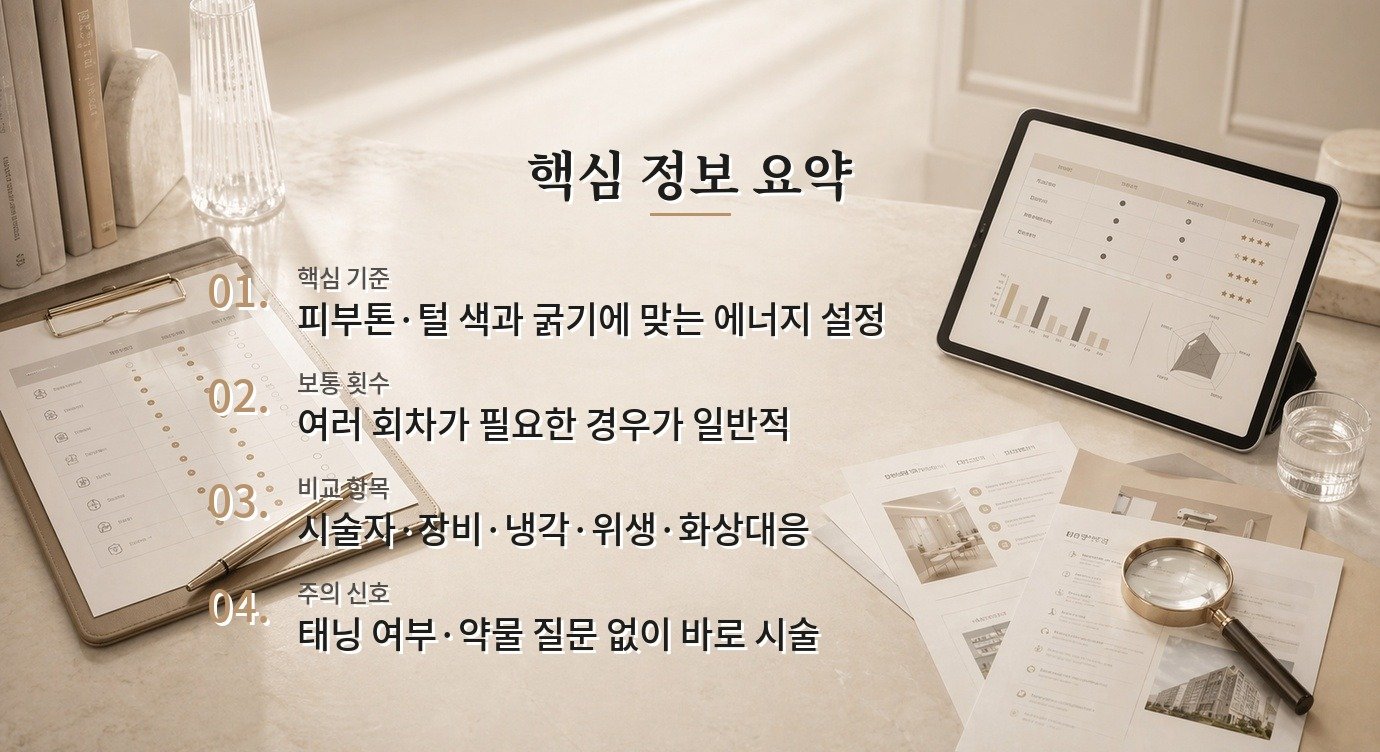 비키니라인 레이저제모 병원, 여성 제모는 장비 이름보다 피부톤과 털 색을 먼저 보는 이유 비교 가이드