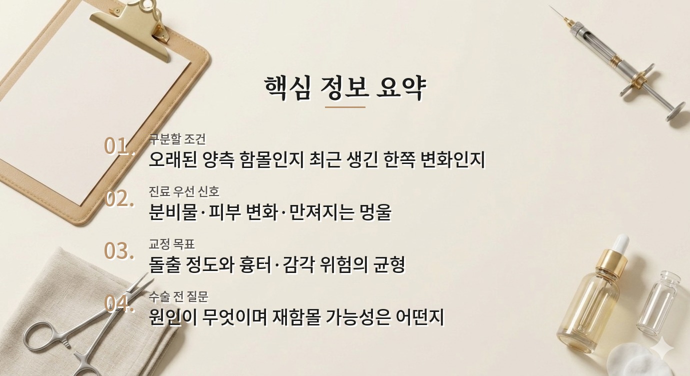 남자 함몰유두 교정, 유두가 안으로 들어가는 원인부터 확인할 때 비교 가이드