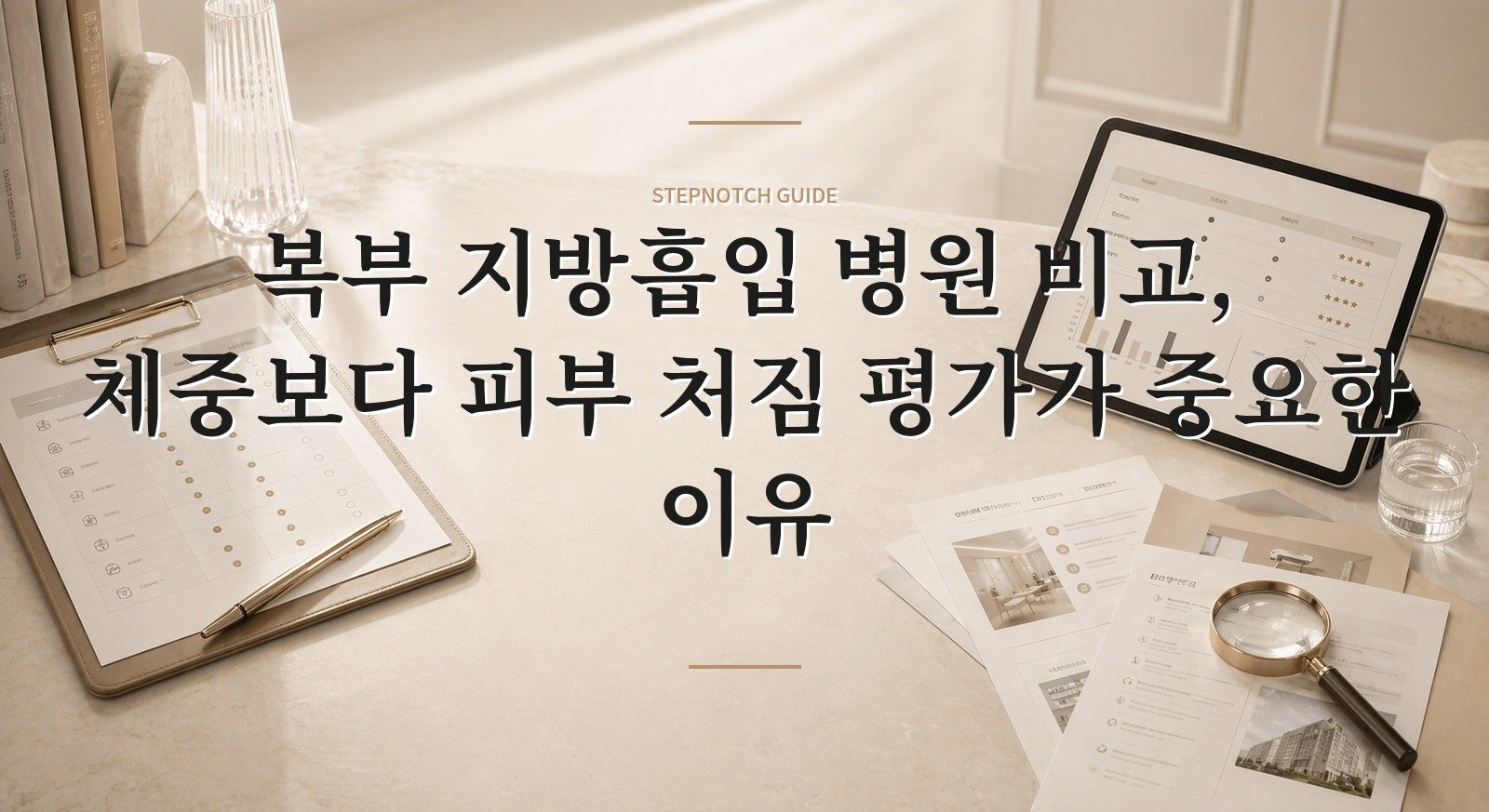 복부 지방흡입 병원 비교, 체중보다 피부 처짐 평가가 중요한 이유 핵심 정보