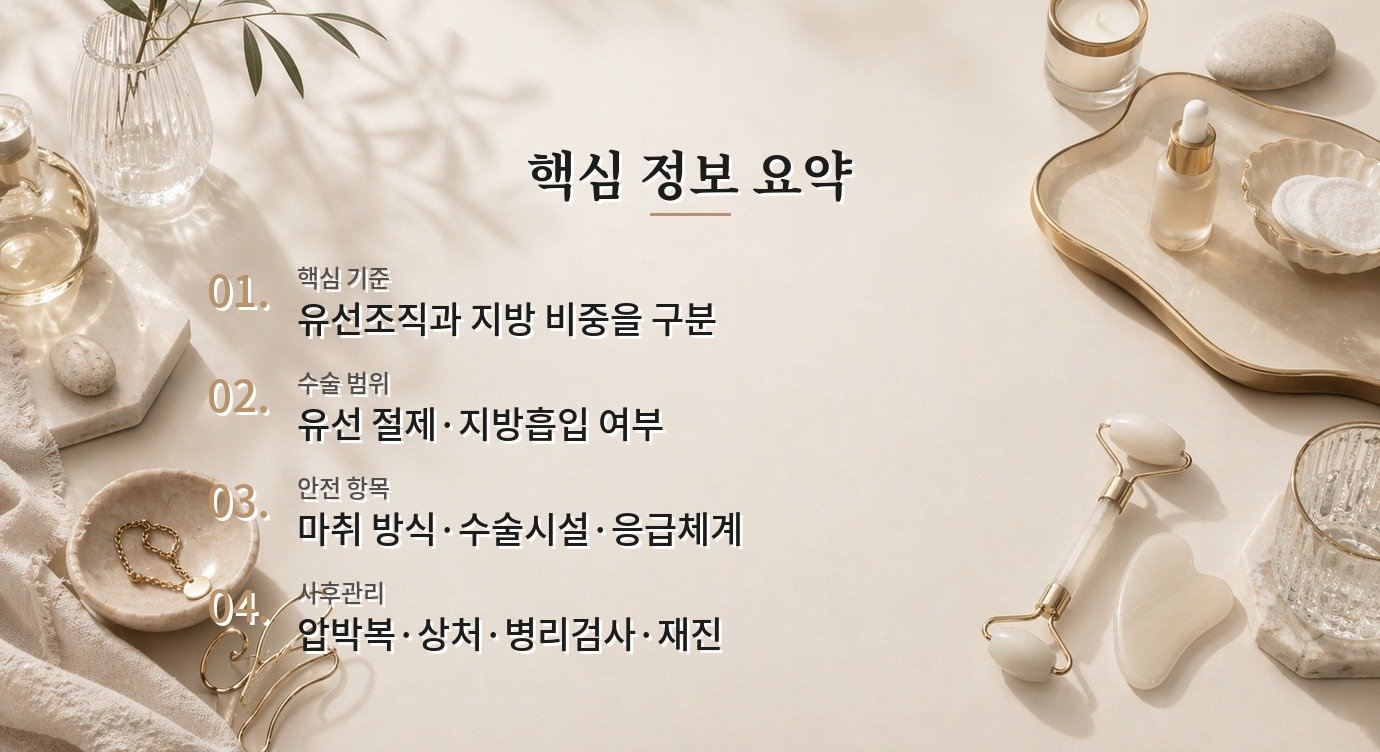 남자 여유증 수술 병원, 유선·지방 진단과 마취 계획을 비교하는 순서 비교 가이드