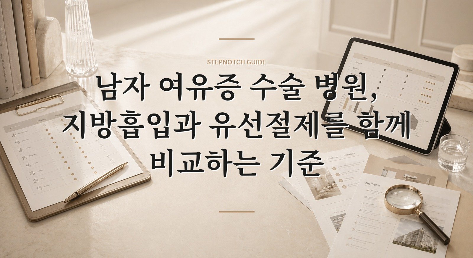 남자 여유증 수술 병원, 지방흡입과 유선절제를 함께 비교하는 기준