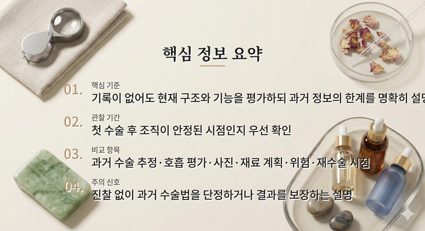 남자 코재수술 병원은 첫 수술 기록이 없어도 상담이 가능한가요? 비교 가이드