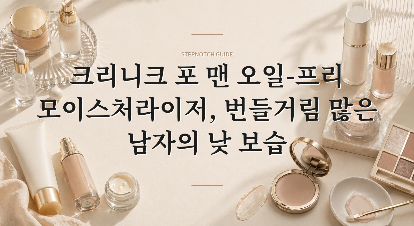 크리니크 포 맨 오일-프리 모이스처라이저, 번들거림 많은 남자의 낮 보습 핵심 정보