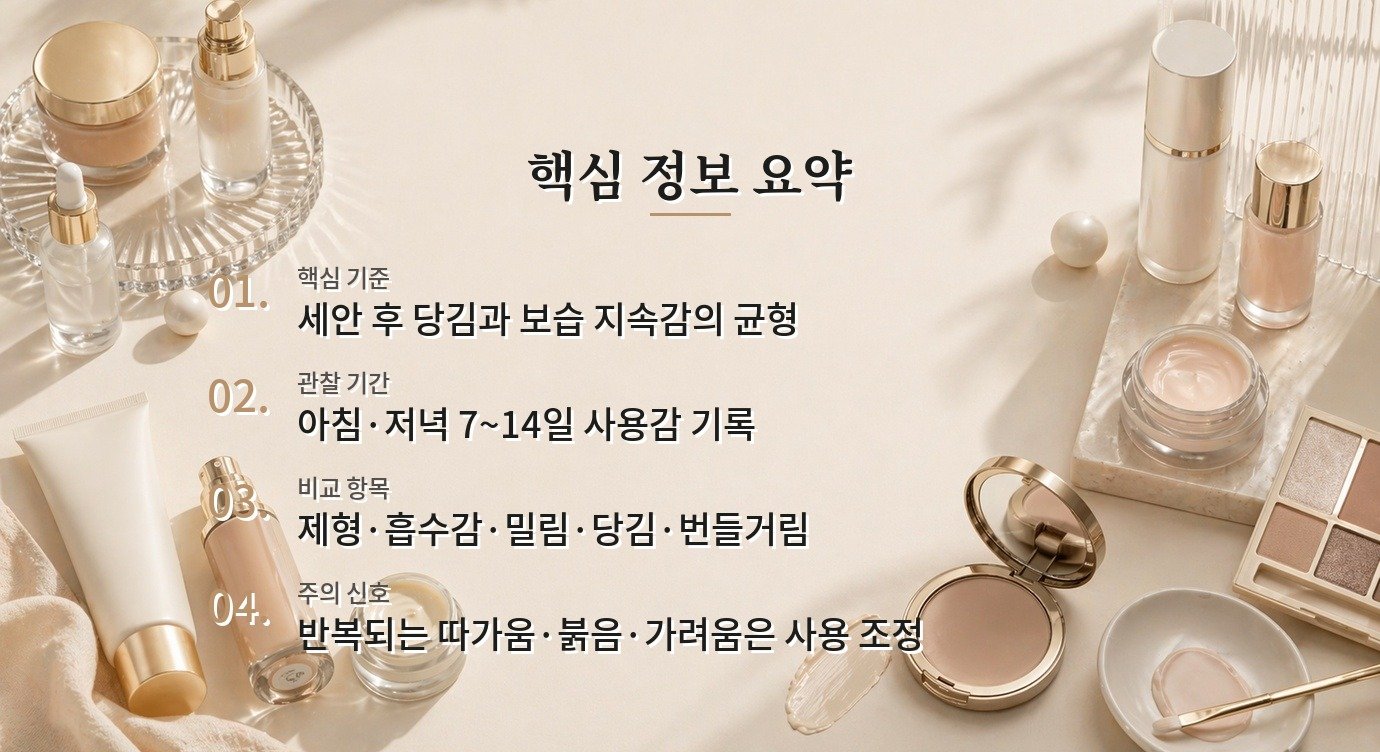 에스트라 아토베리어365 크림, 건조하고 민감한 피부에서 보는 보습 지속감 비교 가이드
