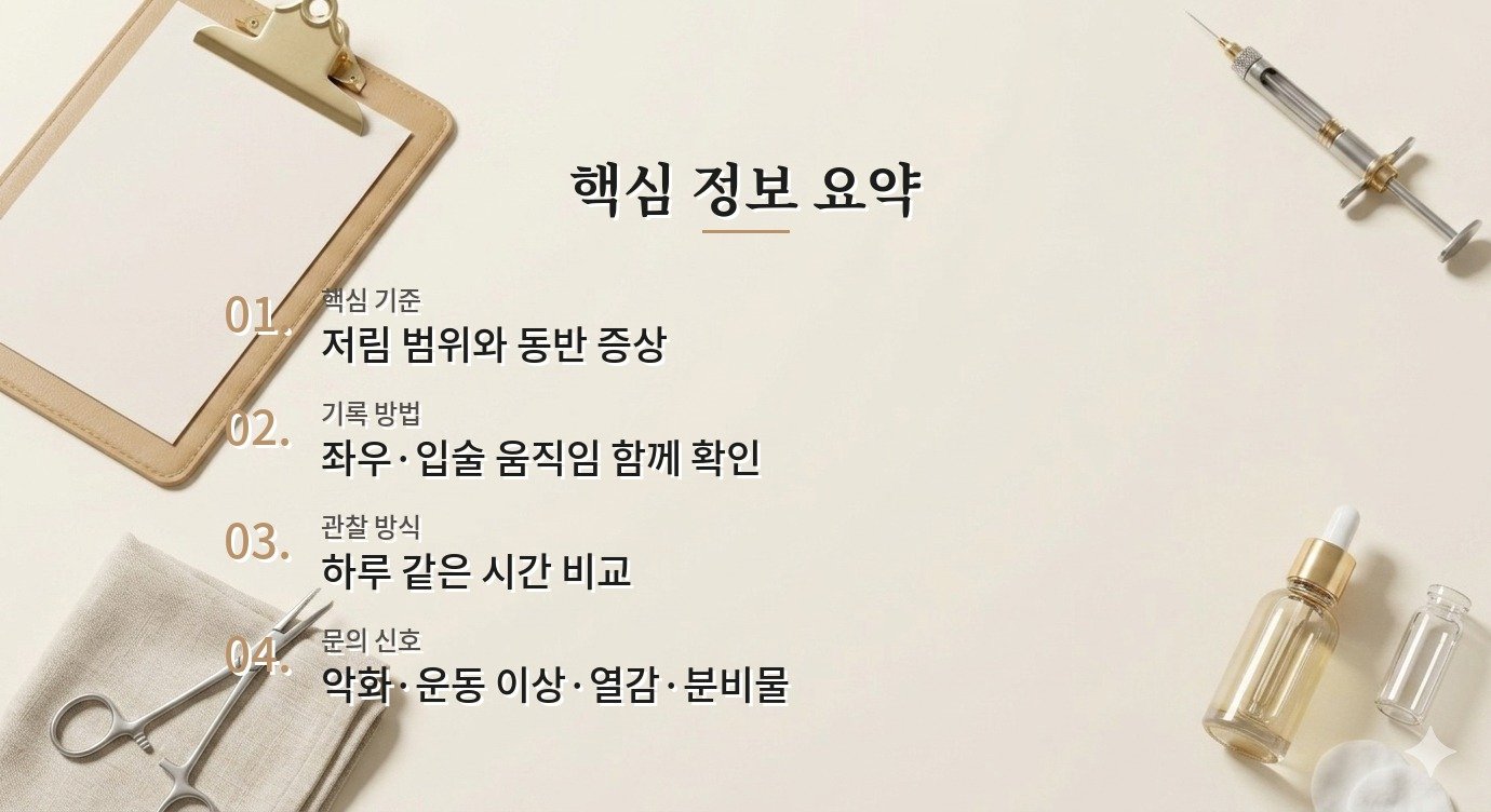 턱끝성형 후 아랫입술 감각 저하는 언제 병원에 문의해야 하나요? 비교 가이드