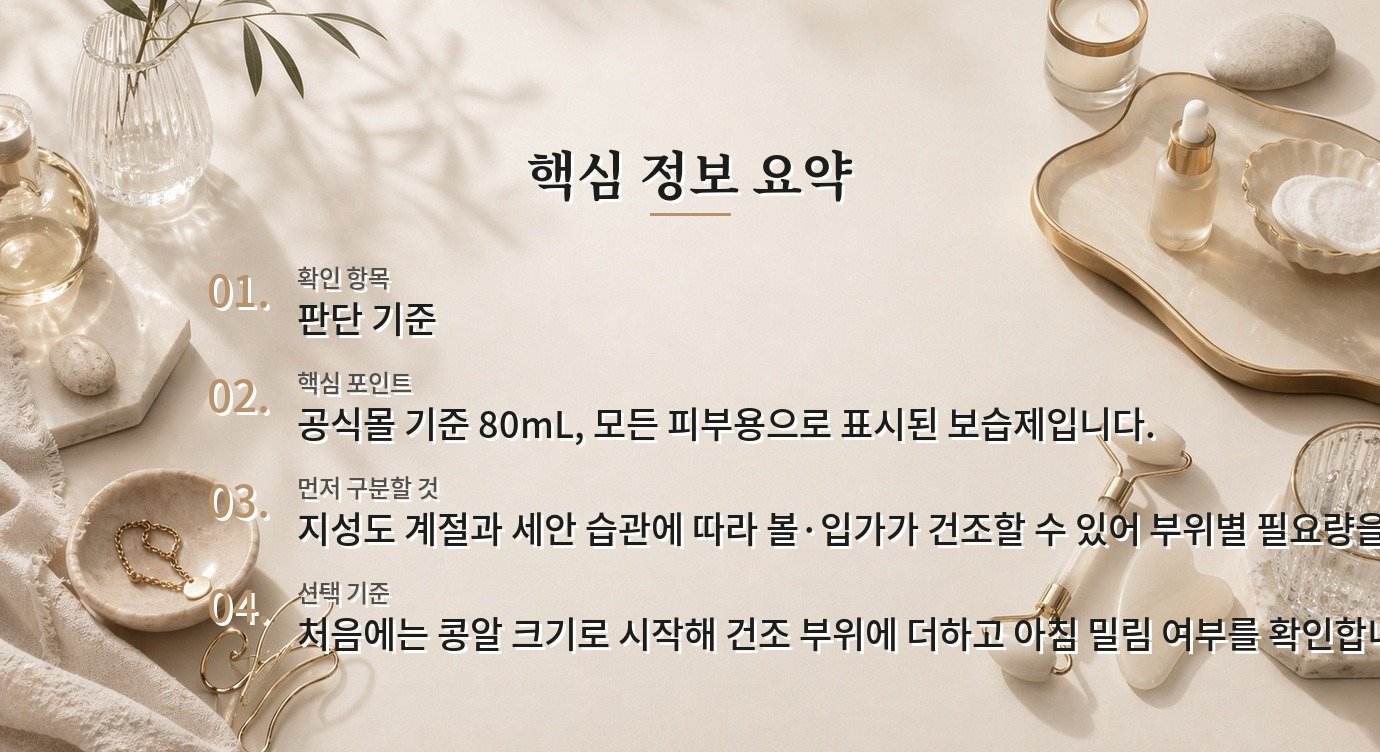 코스알엑스 더 세라마이드 스킨 베리어 모이스처라이저 80mL, 유분감 확인법 비교 가이드