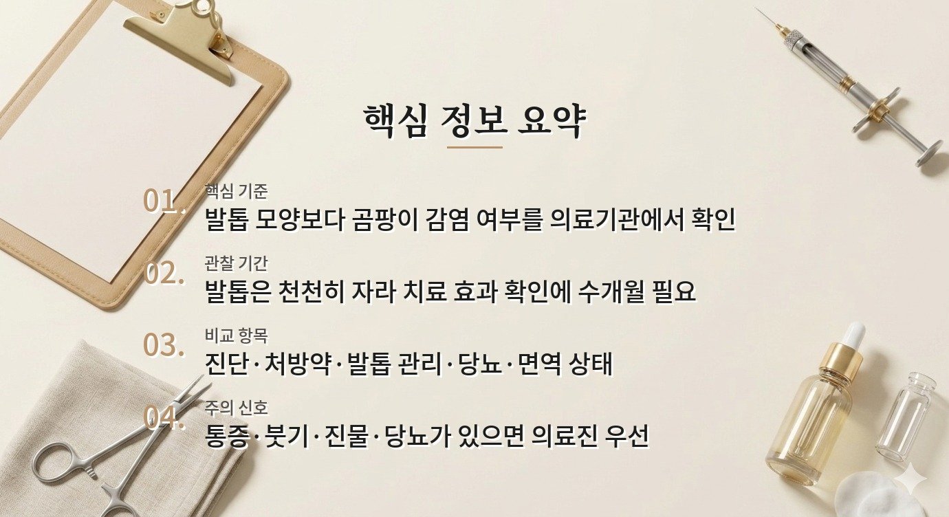 남자 발톱무좀은 피부과와 발관리샵 중 어디를 먼저 가야 하나요? 비교 가이드