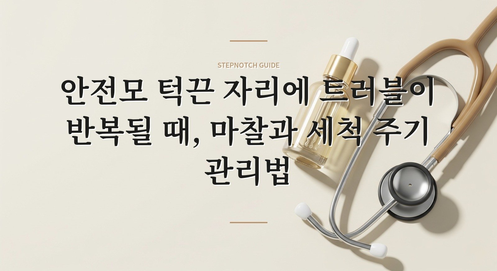 안전모 턱끈 자리에 트러블이 반복될 때, 마찰과 세척 주기 관리법 핵심 정보