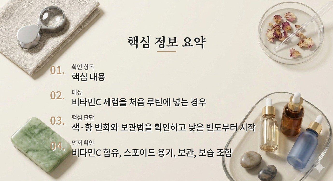 클레어스 프레쉴리 쥬스드 비타민 드롭 35mL, 산화와 자극 관리 비교 가이드