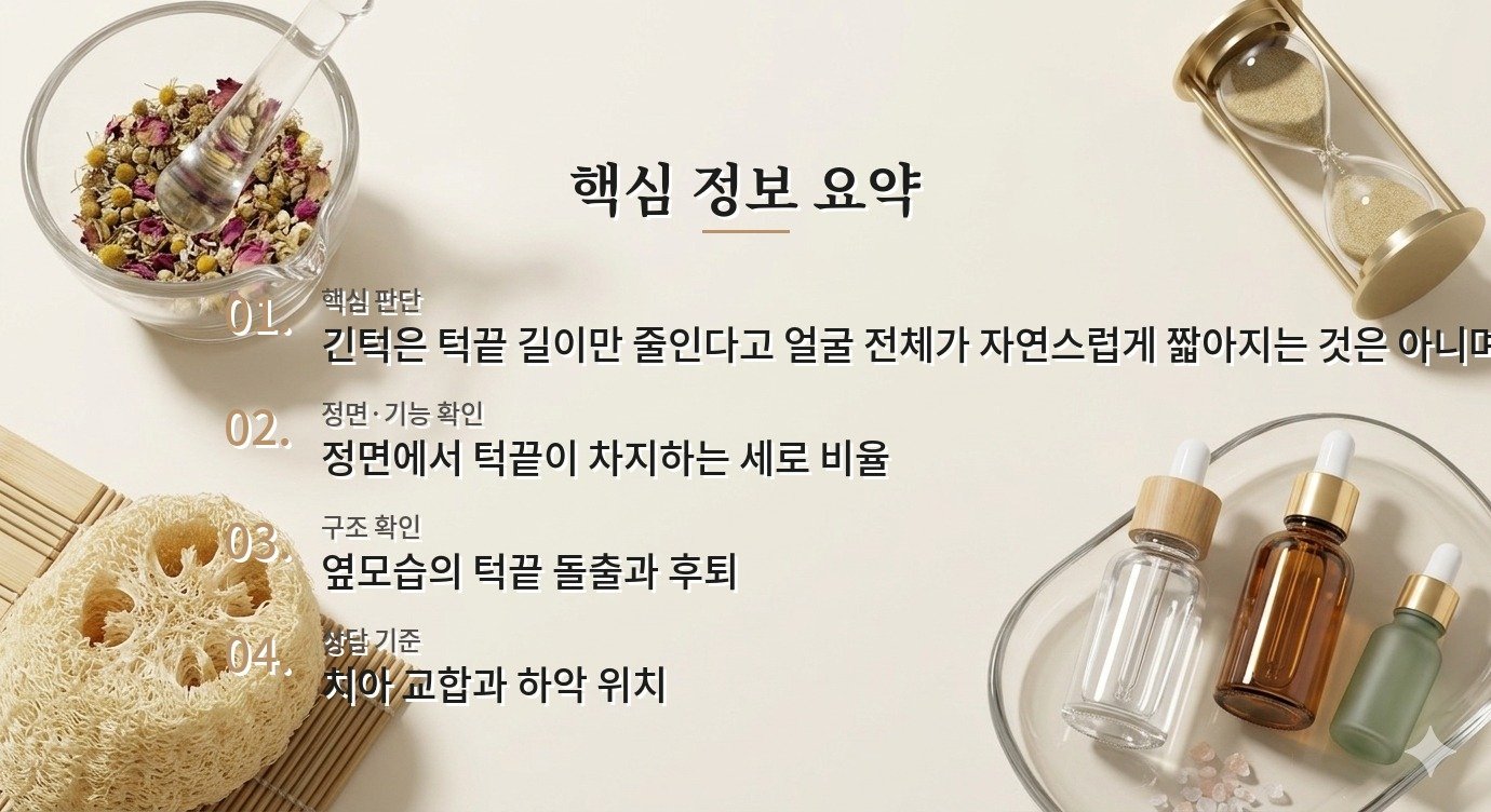 남자 긴턱을 줄이면 얼굴이 무조건 짧아 보이나요? 비교 가이드