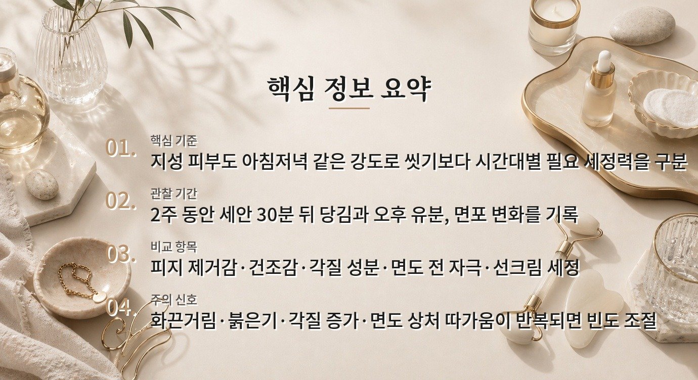 뉴트로지나 딥클린 페이셜 클렌저, 피지 많은 남자가 아침저녁 쓸 때 볼 점 비교 가이드