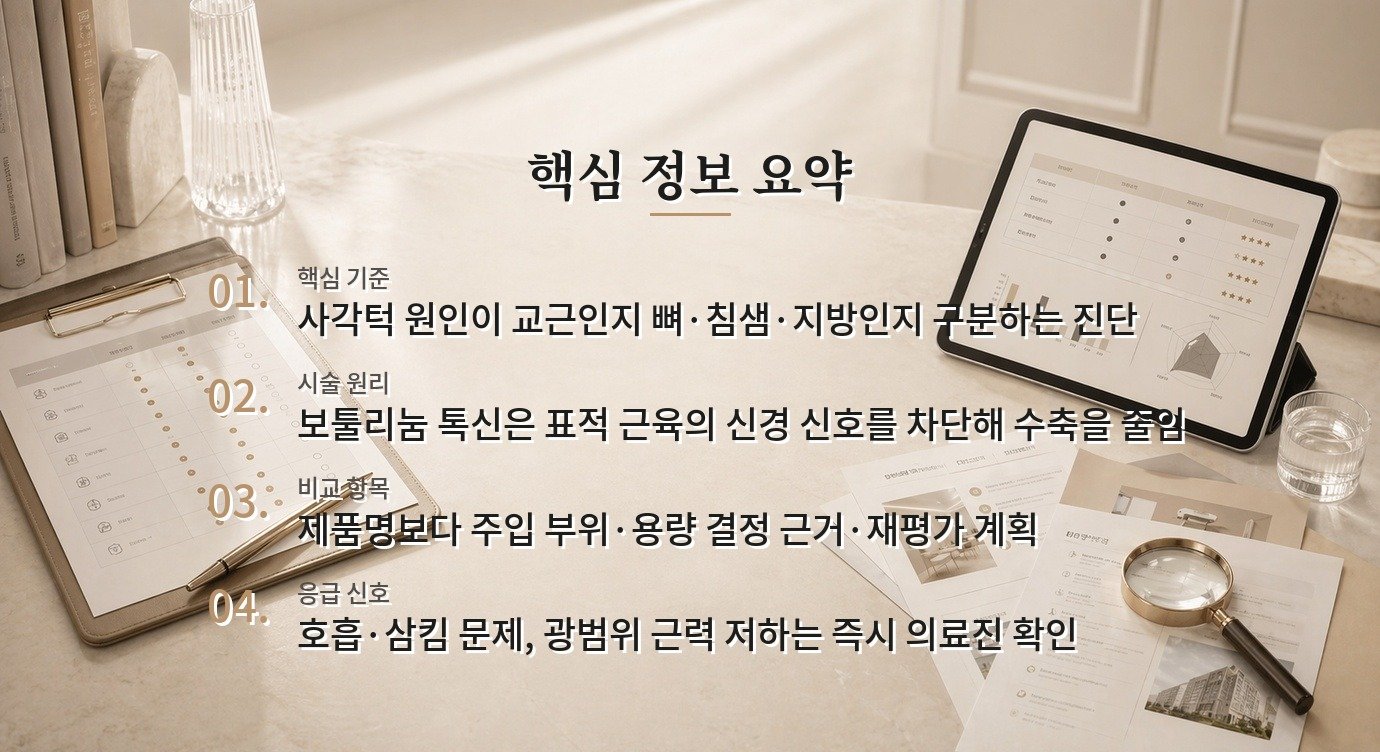 남자 사각턱 보톡스 병원, 교근·뼈·침샘을 구분해 설명하는지 볼 것 비교 가이드