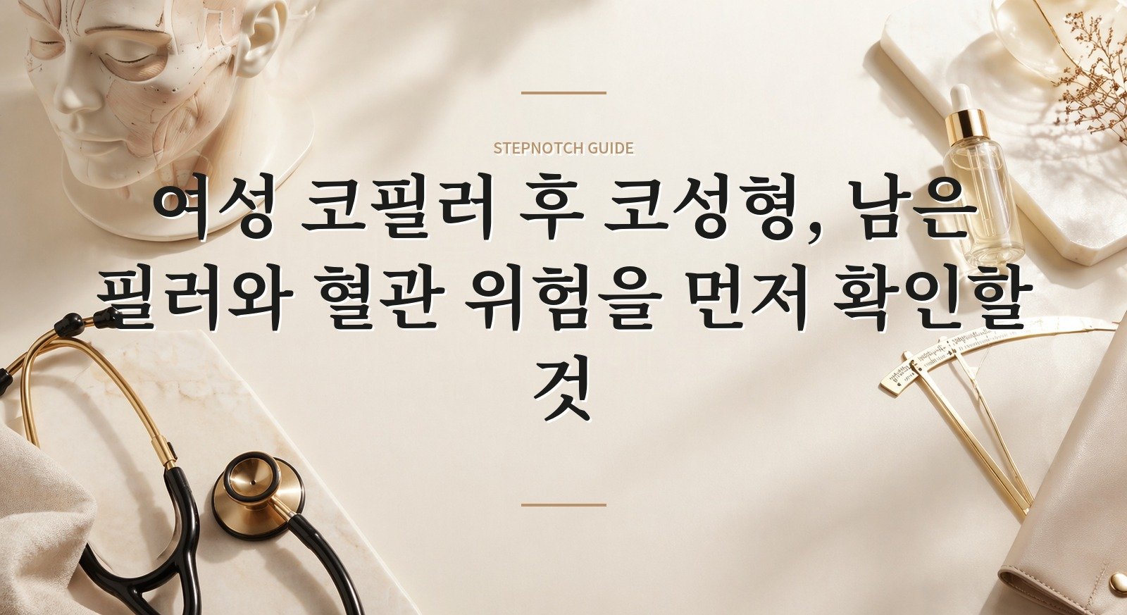 여성 코필러 후 코성형, 남은 필러와 혈관 위험을 먼저 확인할 것 핵심 정보