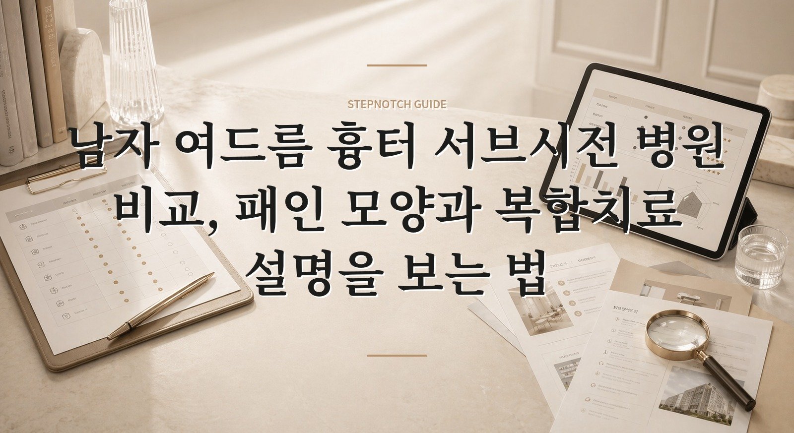 남자 여드름 흉터 서브시전 병원 비교, 패인 모양과 복합치료 설명을 보는 법 핵심 정보