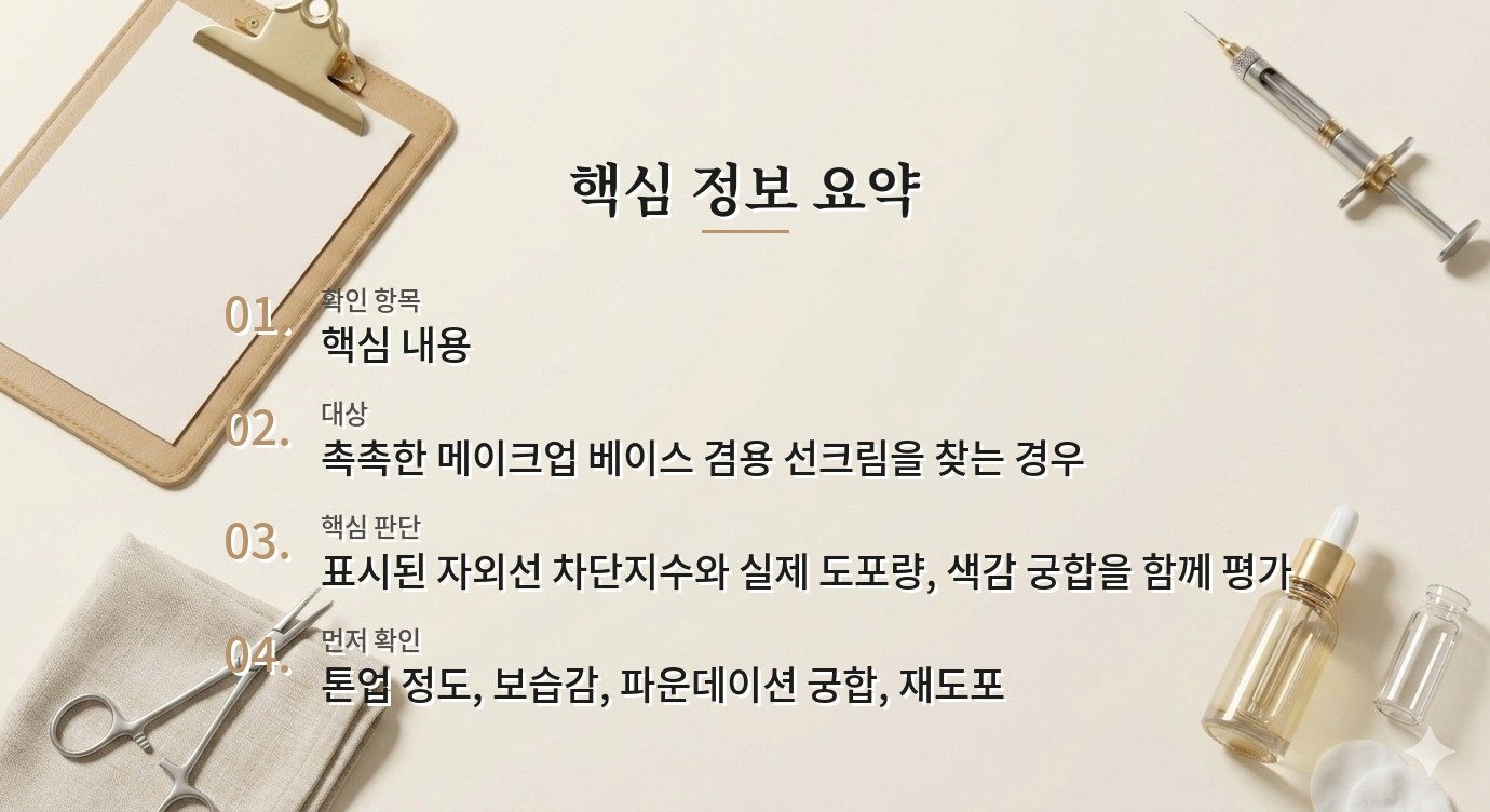 에스쁘아 워터 스플래쉬 선크림 세라마이드 60mL, 톤업과 밀림 점검 비교 가이드