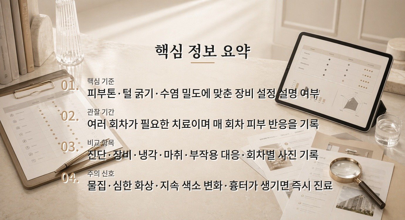 남자 수염 레이저제모 병원, 피부톤·털 굵기·냉각 방식을 함께 비교하는 이유 비교 가이드