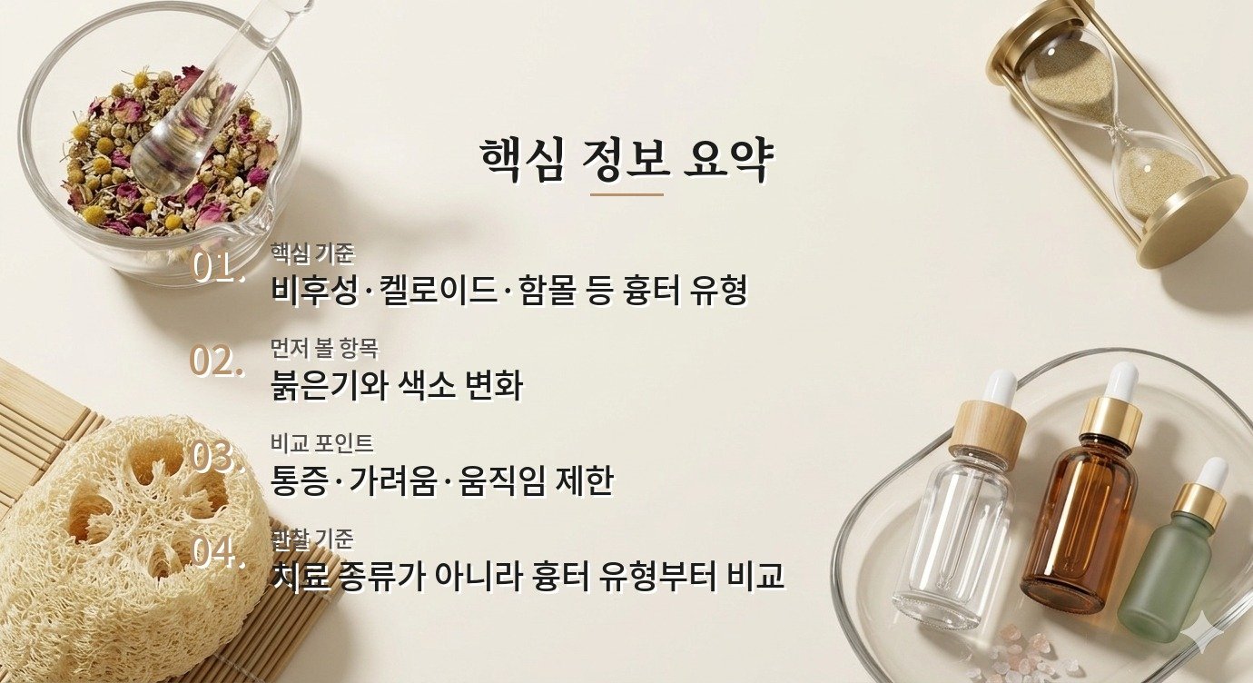 남자 흉터 치료 병원, 피부과와 성형외과 선택이 갈리는 조건 비교 가이드