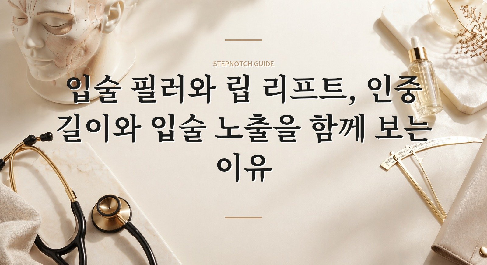 입술 필러와 립 리프트, 인중 길이와 입술 노출을 함께 보는 이유 핵심 정보