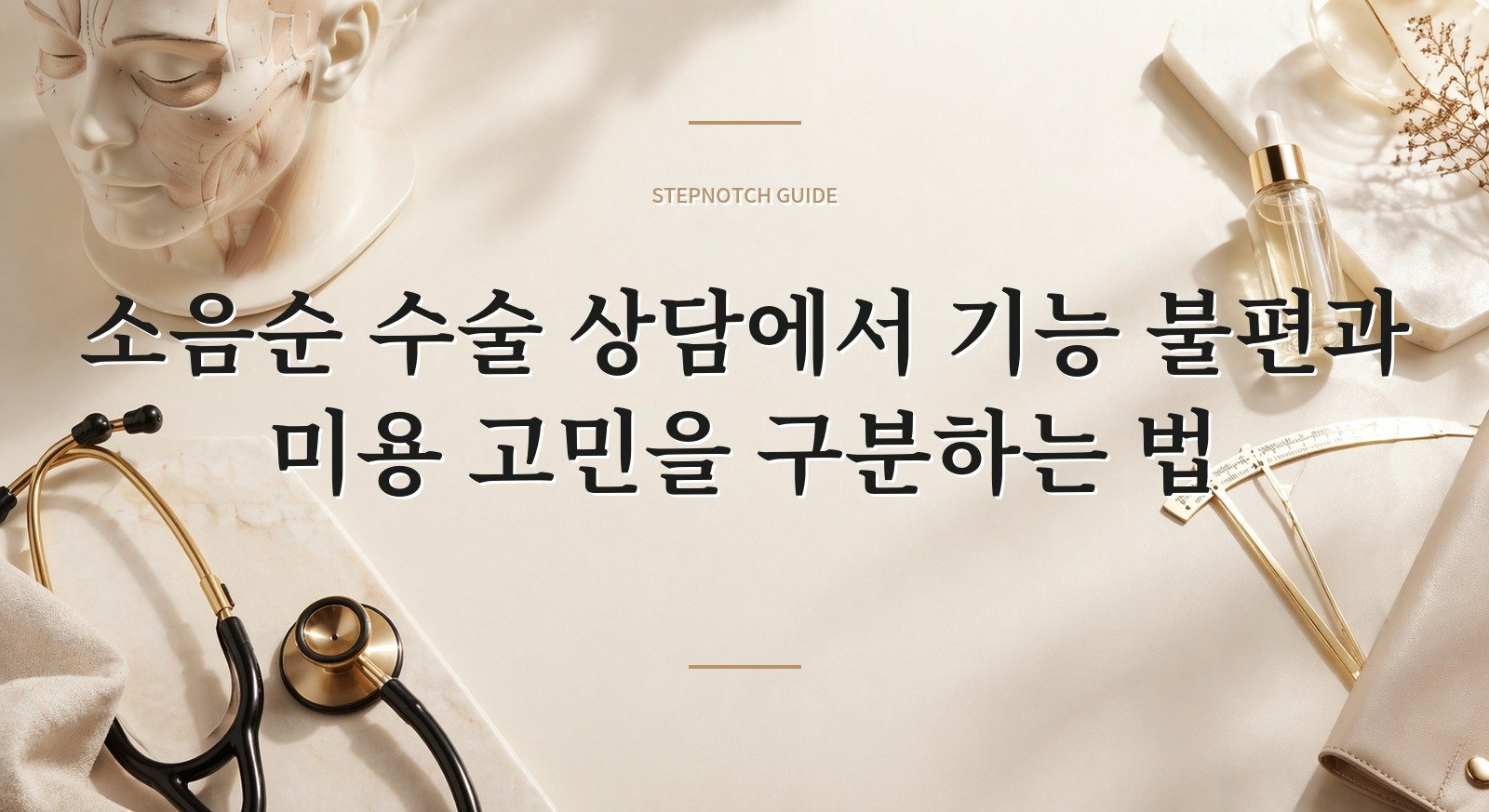 소음순 수술 상담에서 기능 불편과 미용 고민을 구분하는 법 핵심 정보