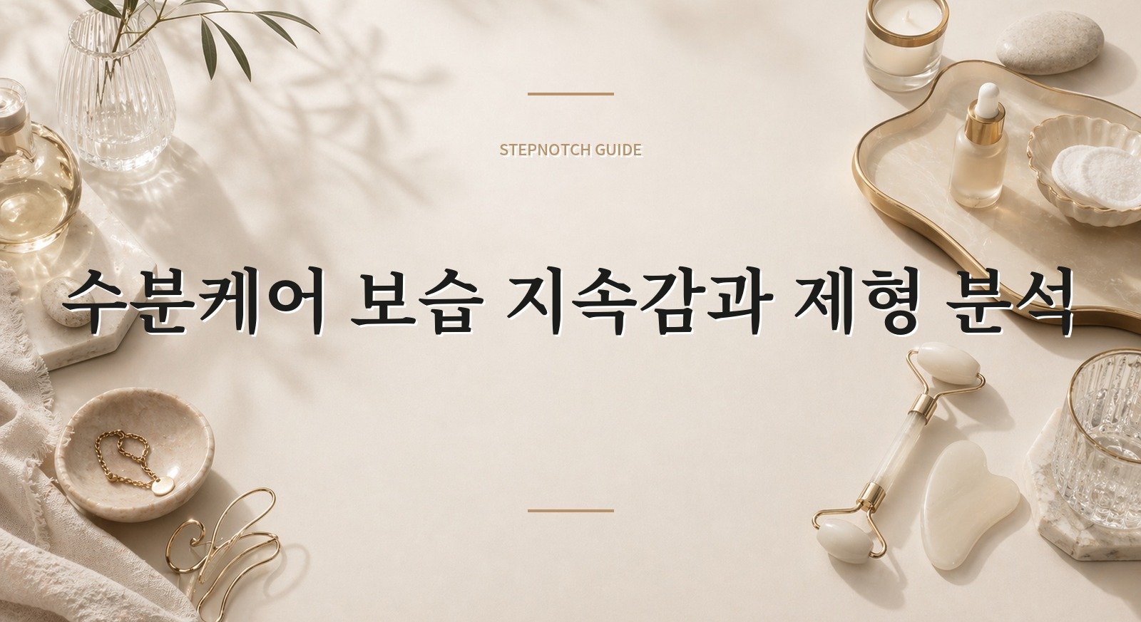 수분케어 보습 지속감과 제형 분석 대표 이미지