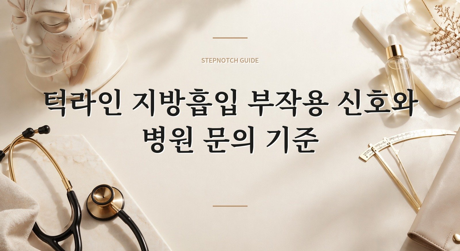 턱라인 지방흡입 부작용 신호와 병원 문의 기준 대표 이미지