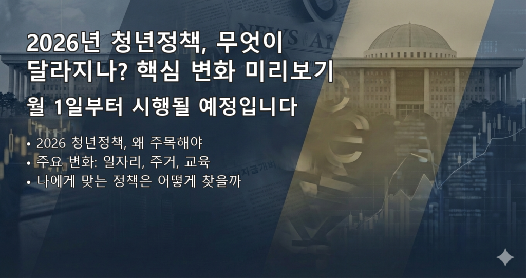 2026청년정책 요약 이미지