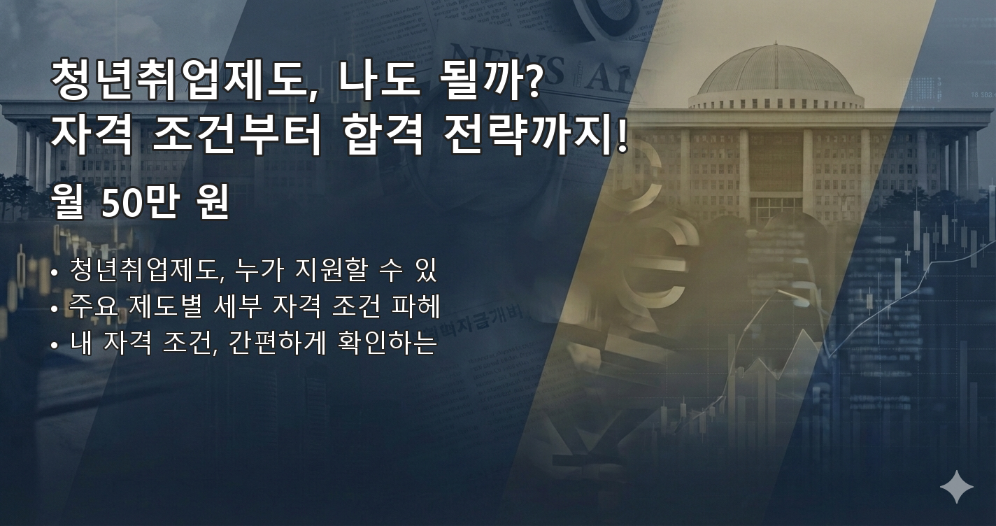 청년취업제도신청 요약 이미지