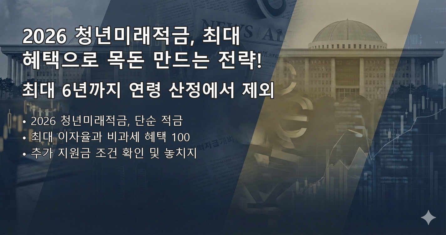 2026청년미래적금 요약 이미지