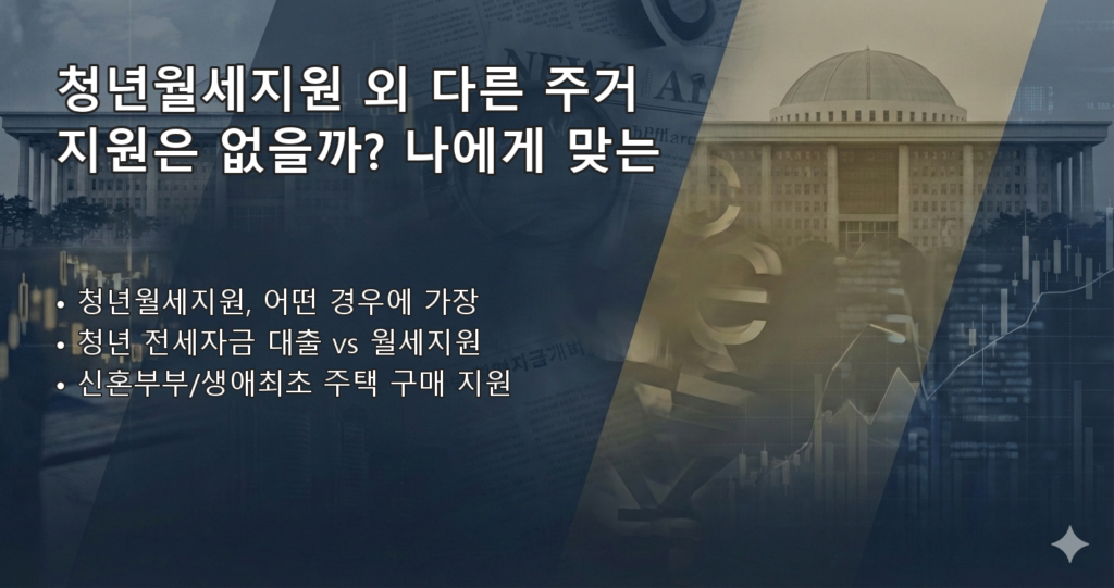 청년월세지원 요약 이미지