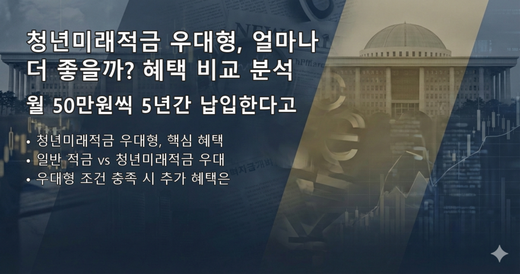 청년미래적금우대형조건 요약 이미지