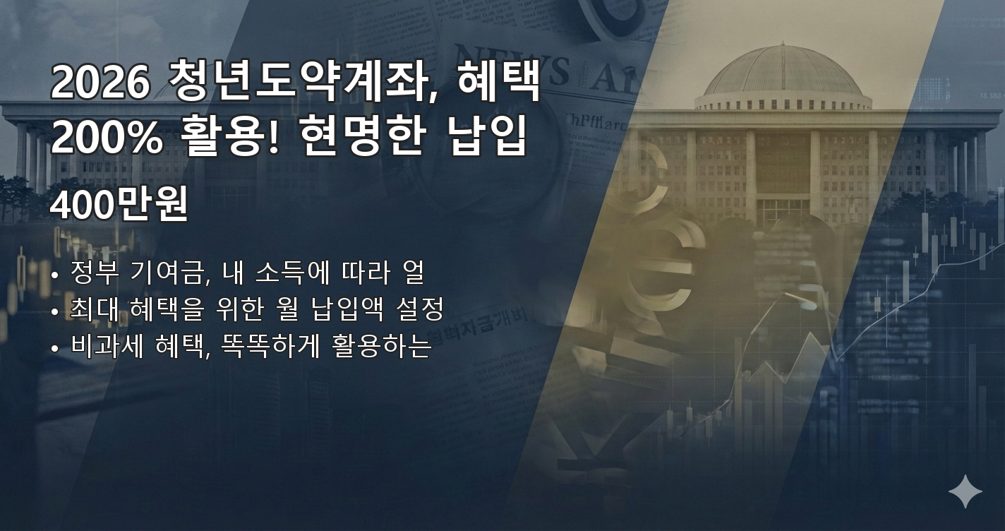 2026청년도약계좌 요약 이미지