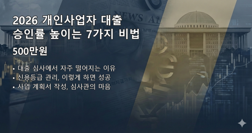 2026개인사업자대출 요약 이미지
