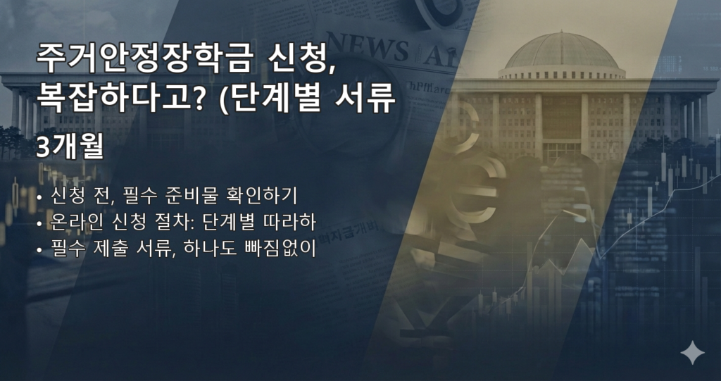 주거안정장학금 요약 이미지