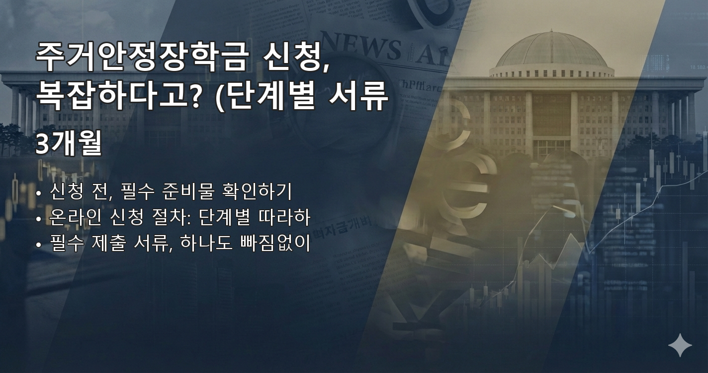 주거안정장학금 요약 이미지