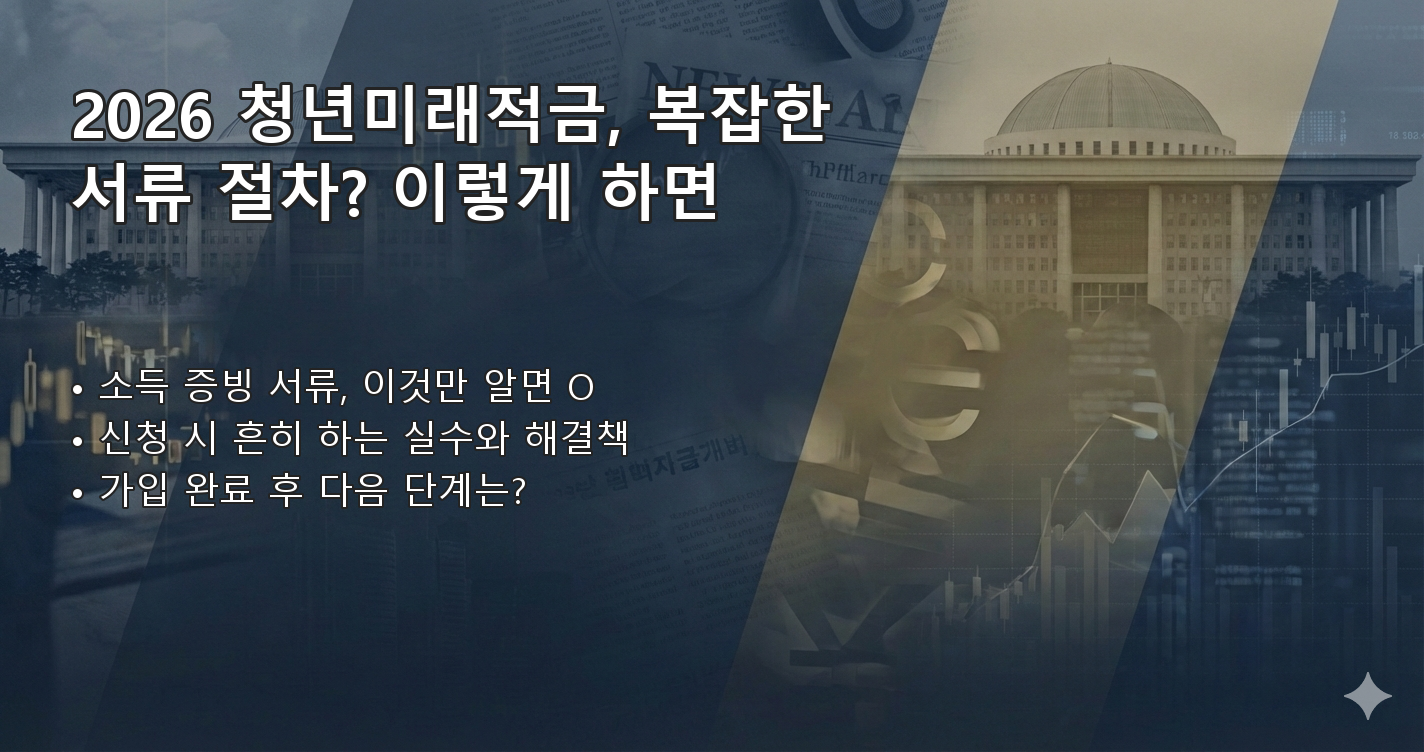 2026청년미래적금 체크리스트 이미지