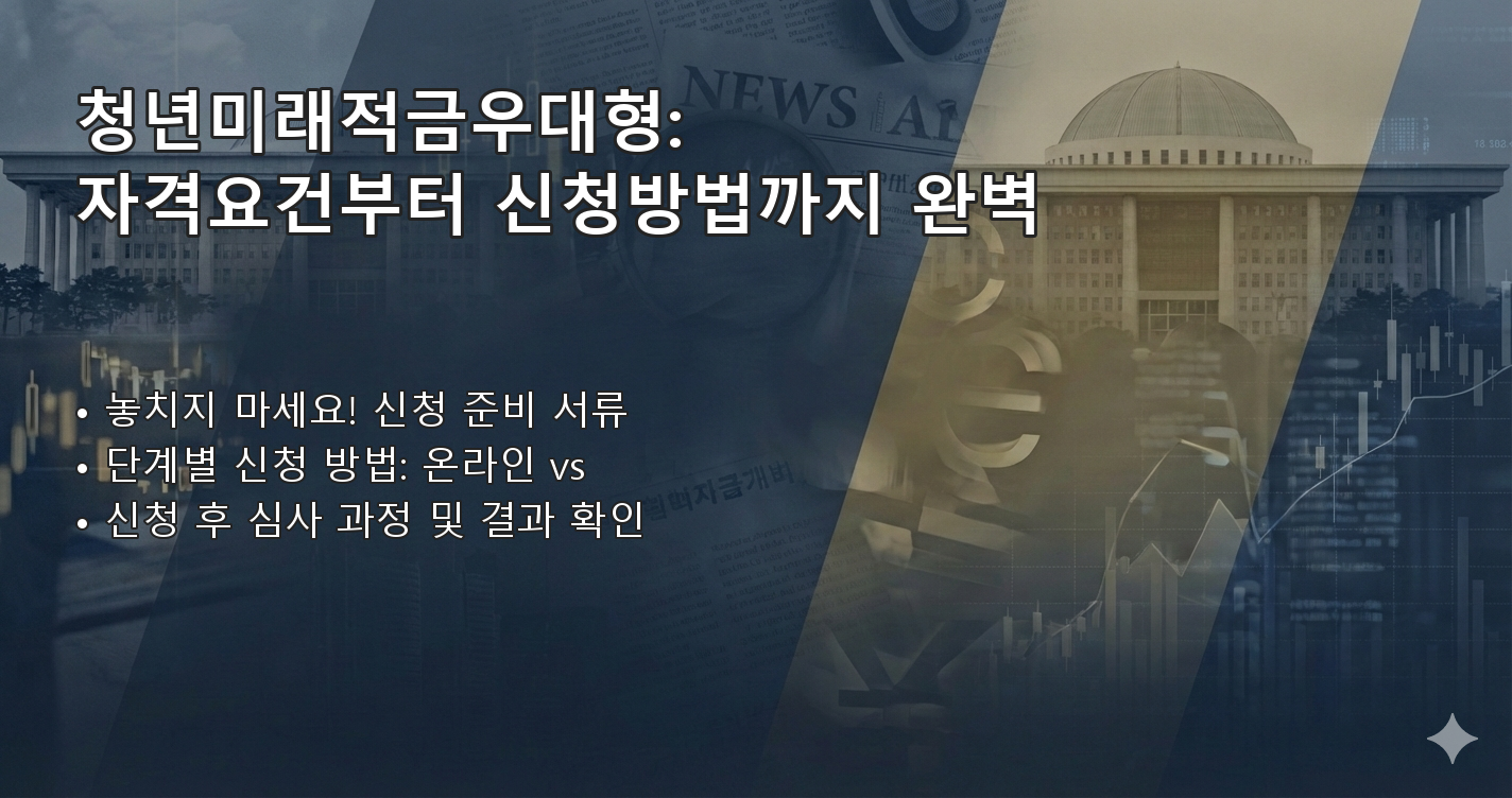 청년미래적금우대형 체크리스트 이미지