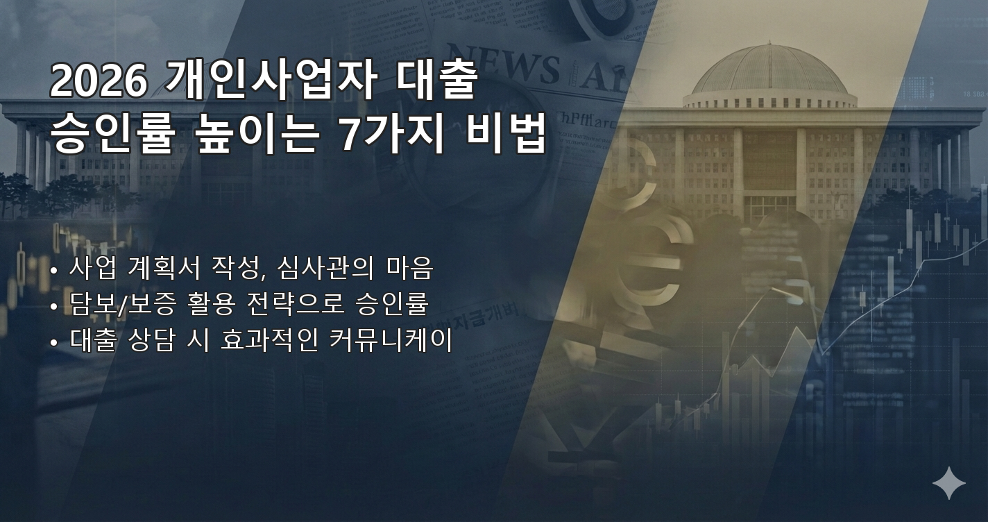 2026개인사업자대출 체크리스트 이미지