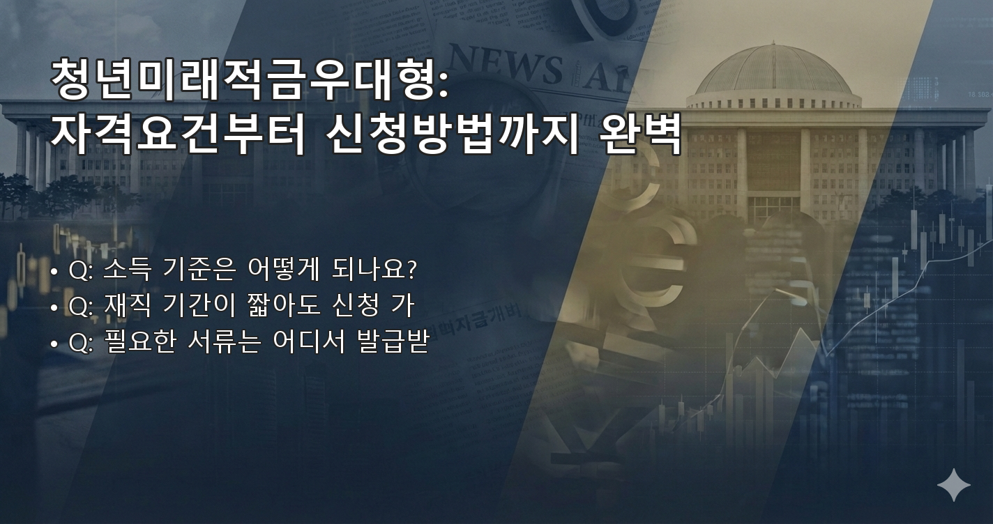 청년미래적금우대형 FAQ 이미지