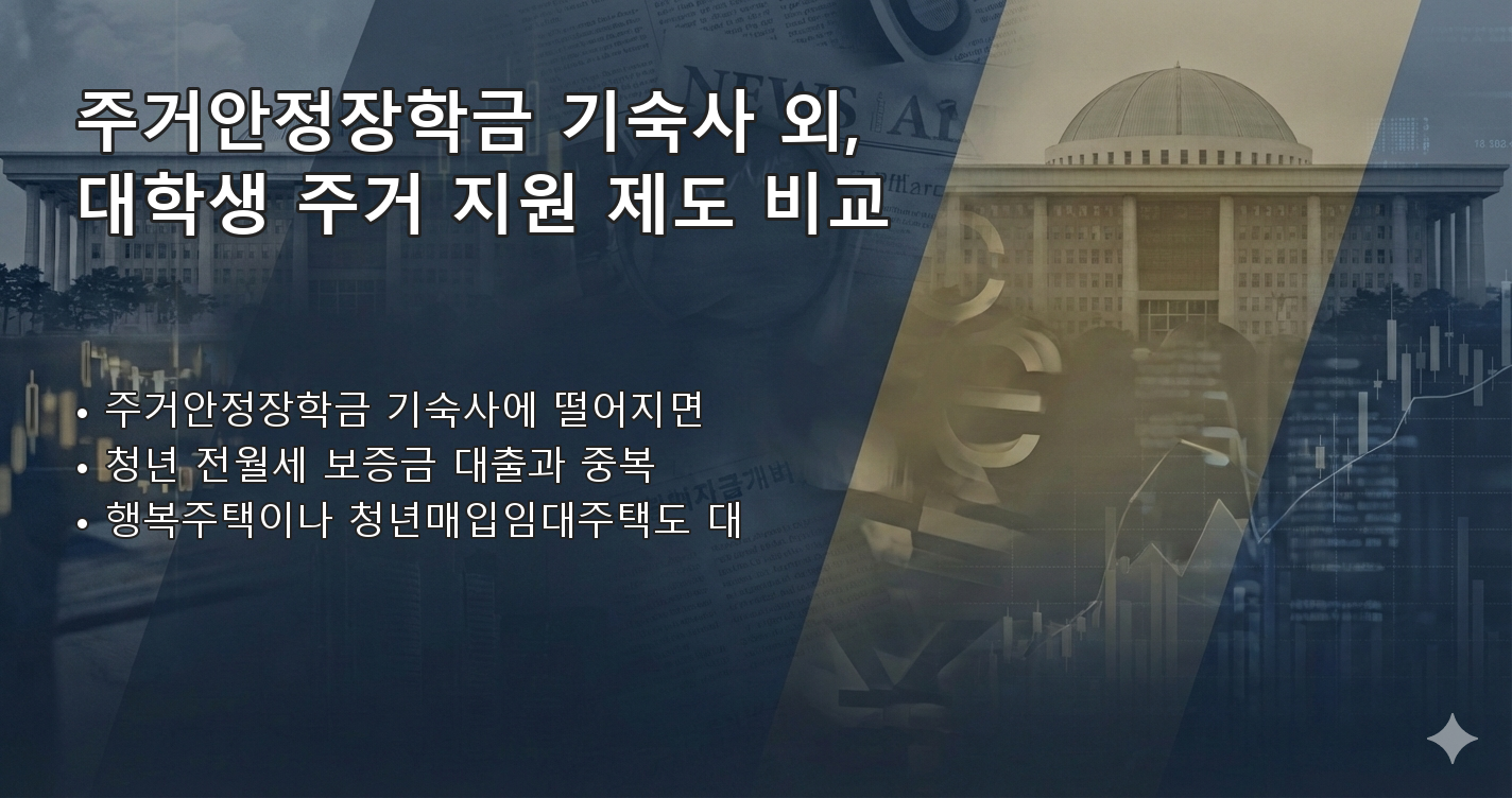 주거안정장학금기숙사 FAQ 이미지