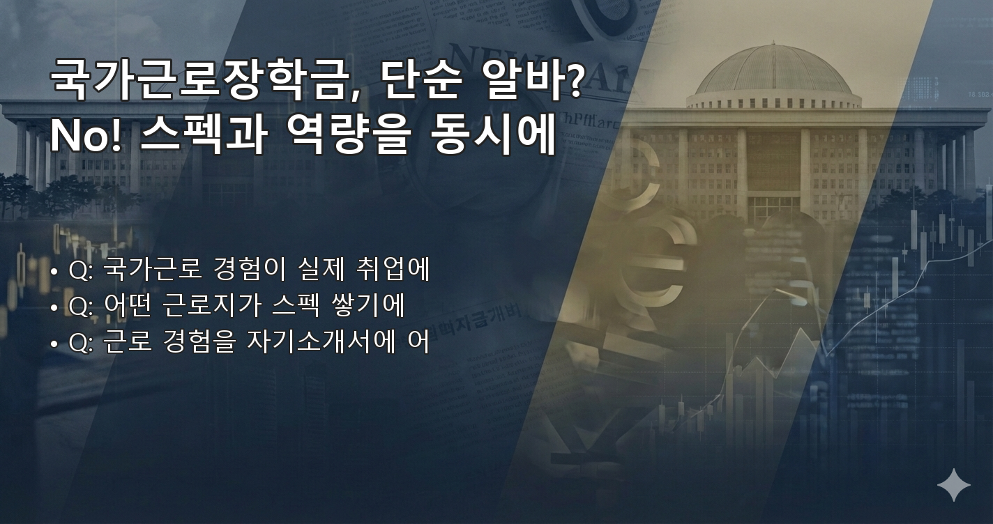 국가근로장학금후기 FAQ 이미지